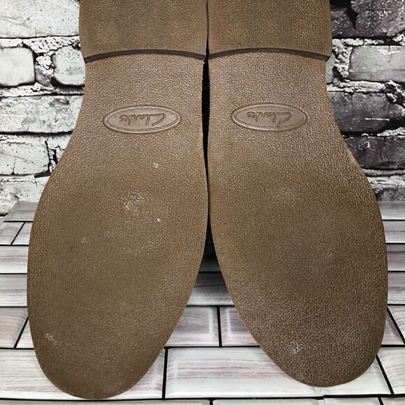 Clarks Bushacre 2 Brown Leather Lace Up Desert Ankle Chukka Boots Men Sz 13M US - Picture 12 of 15